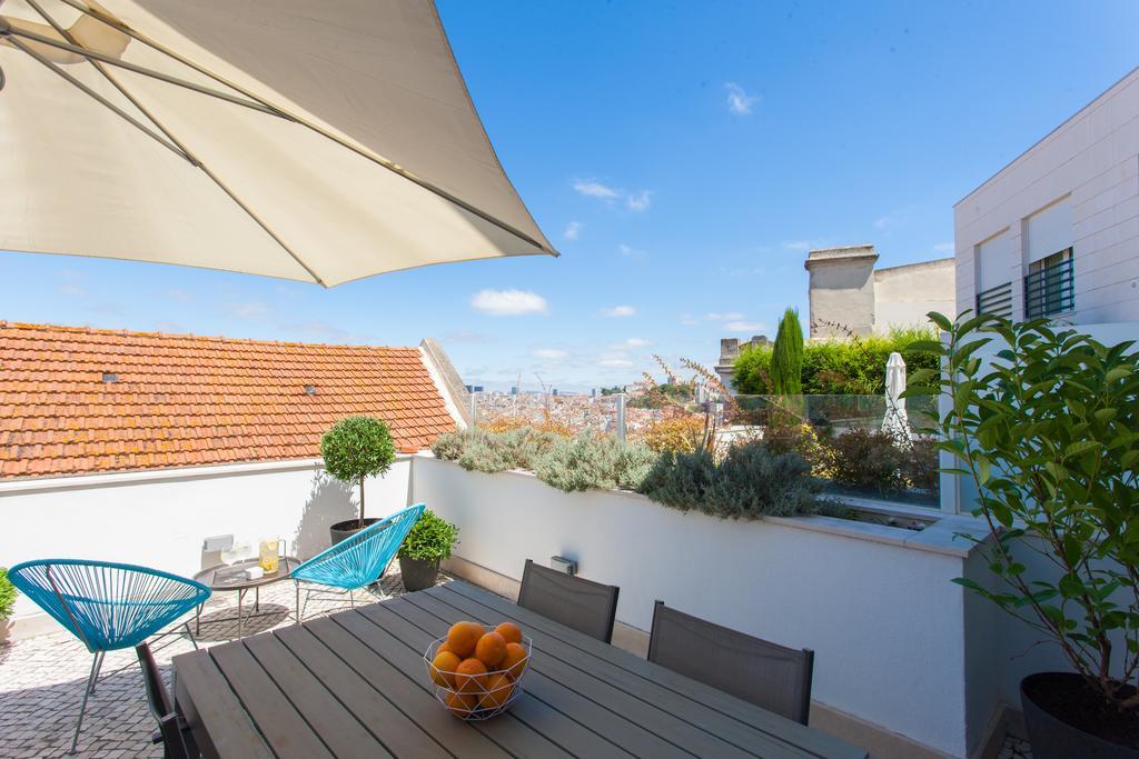 Living Graca Lägenhet Lisboa Exteriör bild